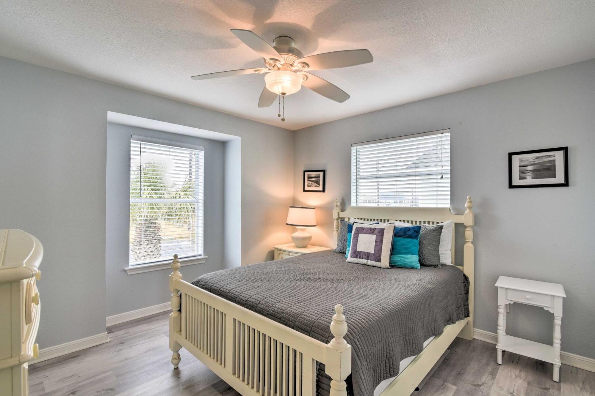 Oceanfront Galveston Home - Walk To Beach! Zewnętrze zdjęcie